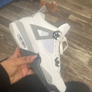Jordan 4 retro white cement